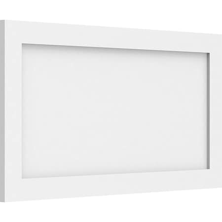 Ekena Millwork Cornell Flat Panel Decorative Wall Panel, 30"W x 16"H x 5/8"P WALP30X16X062CNL